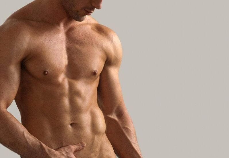 A man's torso