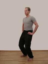 the exercise of holding a stone to increase potency