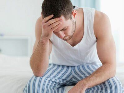 Some discharge from the urethra may indicate a male urological disease